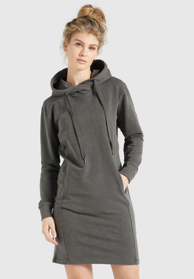 HALOUMA - Vestido informal - grau gewaschen Khujo HALOUMA - Vestido Informal - Grau Gewaschen, Mujer -KHUJO Tienda 384a26a6cfc349cbabf3f6030032f482