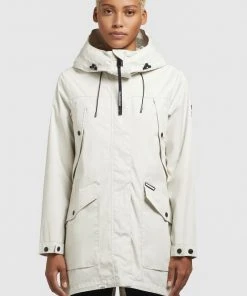 Khujo AIRA2 - Parka - Hellgrau, Mujer