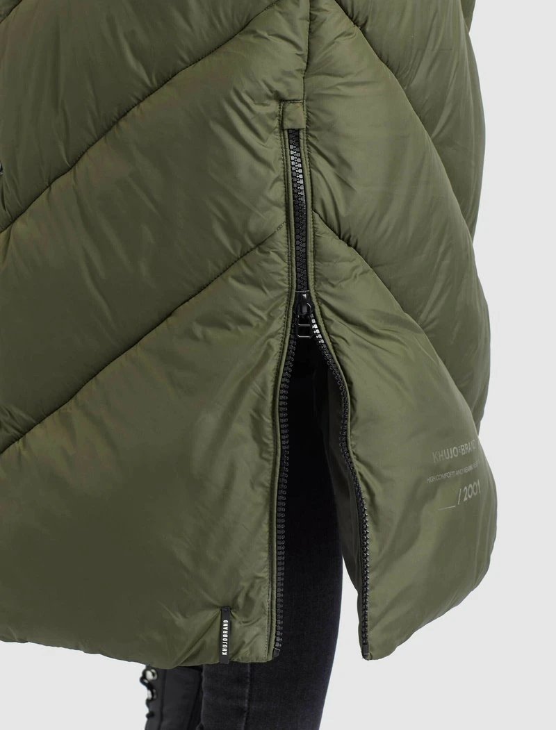 SYLVIA - Abrigo de invierno - khaki Khujo SYLVIA - Abrigo De Invierno - Khaki, Mujer -KHUJO Tienda 38b5c10f637b48e6800a2fb53e56aa85