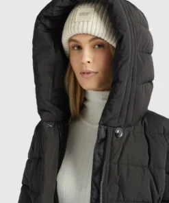 Khujo SILLA - Chaqueta De Invierno - Schwarz, Mujer -KHUJO Tienda 394c667bd02e430dbffdf6d0dbc78485