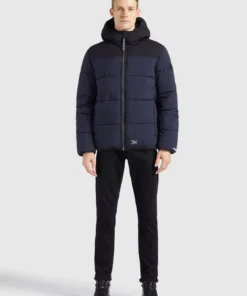 Khujo UDAY - Chaqueta De Invierno - Dunkelblau, Hombre -KHUJO Tienda 39959464b582436694f38df2d2cd9f17