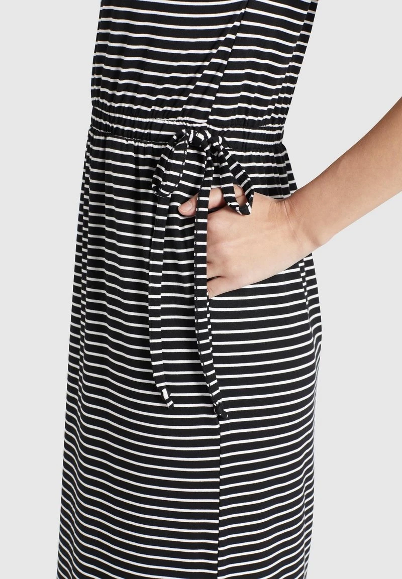 CRISTELLA - Vestido largo - schwarz-weiß gestreift Khujo CRISTELLA - Vestido Largo - Schwarz-weiß Gestreift, Mujer -KHUJO Tienda 39ba83aec56f4b1fb614e6fbd229b058