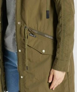 Khujo NEPHELE - Parka - Khaki, Mujer -KHUJO Tienda 3c4d231c81c84654bd66b0393e561d2b