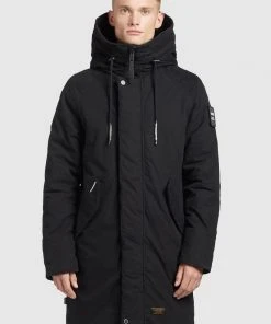 Khujo HAAK - Abrigo De Invierno - Schwarz, Hombre