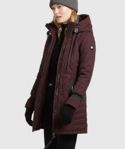 Khujo JERRY PRIME - Abrigo De Invierno - Weinrot, Mujer 12 Khujo JERRY PRIME - Abrigo De Invierno - Weinrot, Mujer -KHUJO Tienda 3de483fa9a524cf1b31cffb7e088f08d