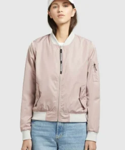 Khujo STENCE - Chaquetas Bomber - Blassrosa, Mujer
