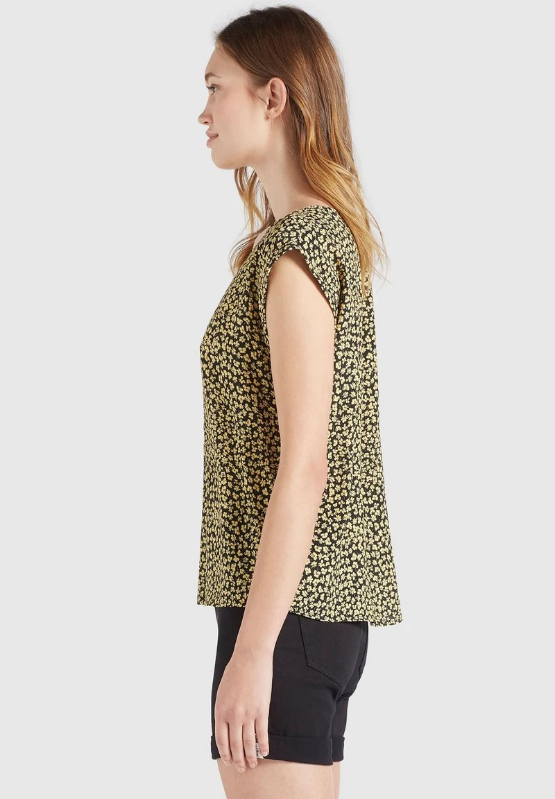 LOMBA - Blusa - schwarz-gelb geblümt Khujo LOMBA - Blusa - Schwarz-gelb Geblümt, Mujer -KHUJO Tienda 3e388d306b304befa51457eb3e8134c6