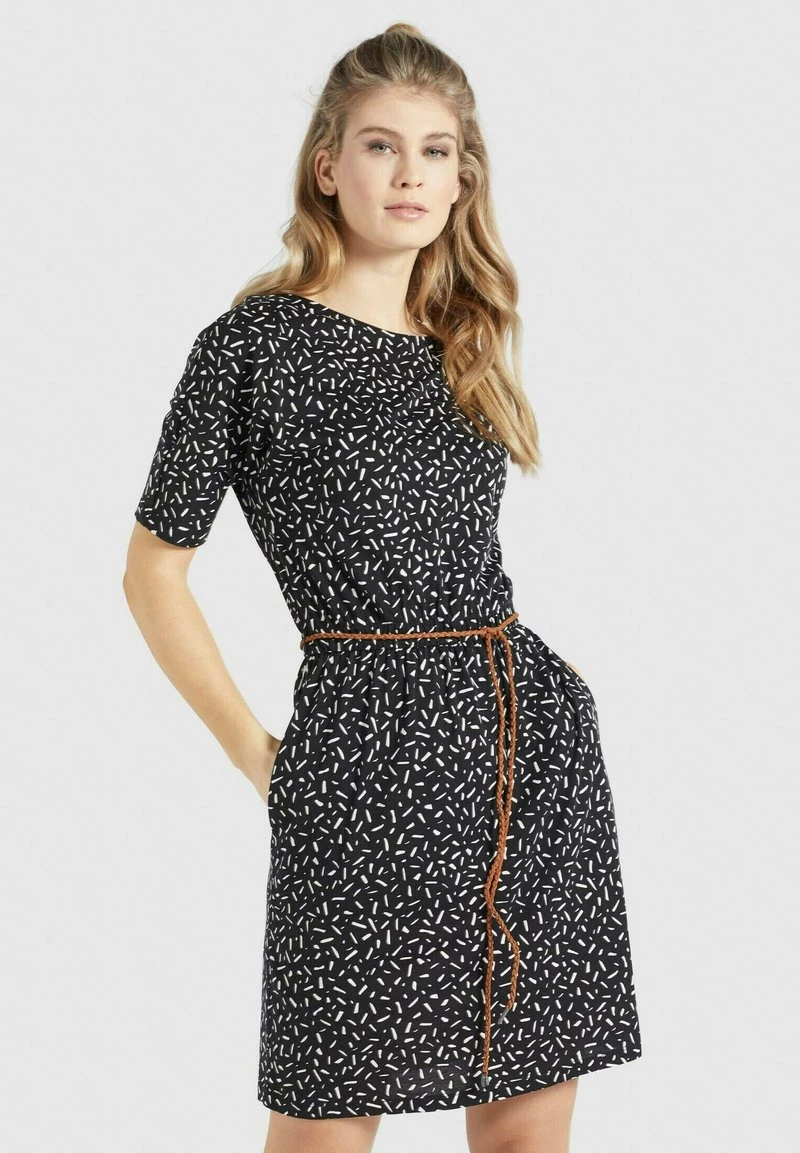 GABY - Vestido ligero - schwarz-weiß gemustert Khujo GABY - Vestido Ligero - Schwarz-weiß Gemustert, Mujer -KHUJO Tienda 3e956bb8a42549fb9a694a9a1706fd09