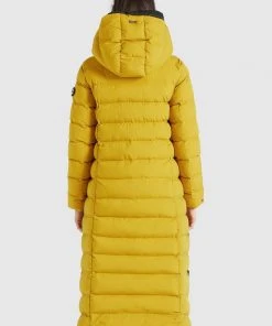 Khujo DIWANA MATT - Abrigo De Invierno - Gelb, Mujer -KHUJO Tienda 3f0feb33f04d4aa38b725604706ea73c