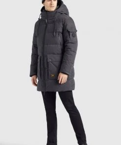 Khujo RIDLEY2 - Abrigo De Invierno - Dunkelgrau, Hombre 4 Khujo RIDLEY2 - Abrigo De Invierno - Dunkelgrau, Hombre -KHUJO Tienda 3f3a0f1cc19b4c3c8120333beb51844c