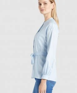 Khujo RAMYA - Camisa - Light Blue, Mujer 3 Khujo RAMYA - Camisa - Light Blue, Mujer -KHUJO Tienda 3fc1b738d67c4a41ab5809433732c3c8