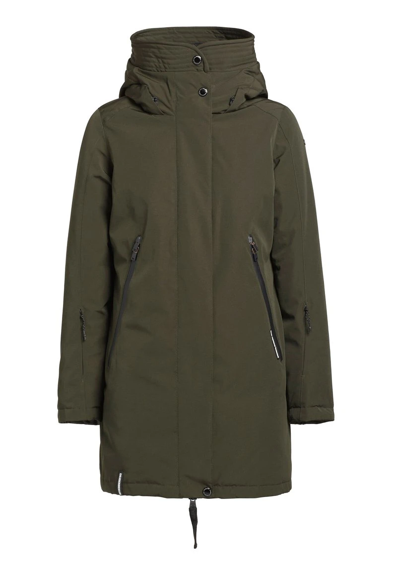 Khujo VIONA2 - Abrigo De Invierno - Dunkeloliv, Mujer 9 Khujo VIONA2 - Abrigo De Invierno - Dunkeloliv, Mujer - Imagen 9