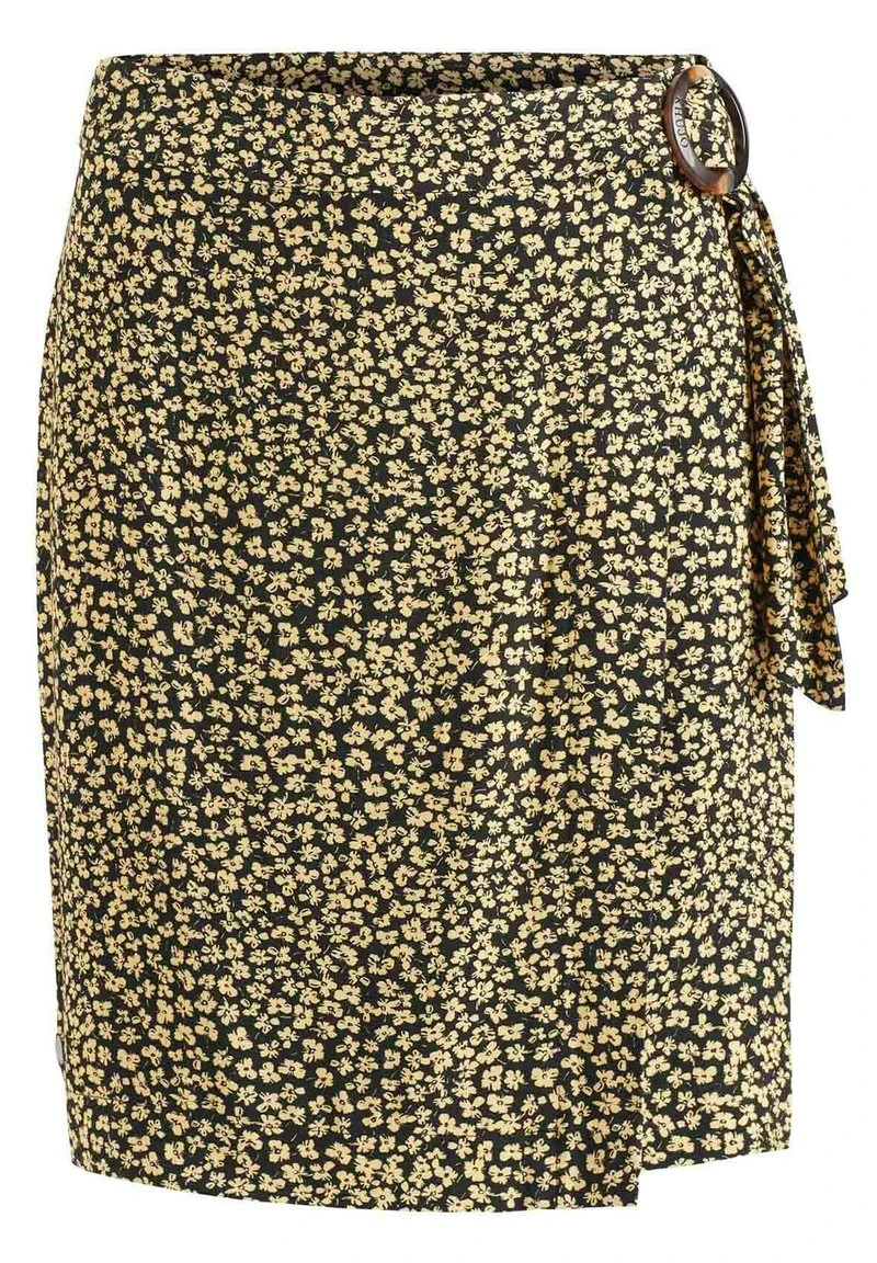 ARMATA - Falda cruzada - schwarz/gelb Khujo ARMATA - Falda Cruzada - Schwarz/gelb, Mujer -KHUJO Tienda 40633e3e8c944430b20a036859203592