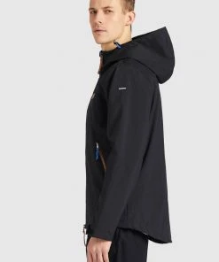 Khujo TARON - Chaqueta Outdoor - Black, Hombre -KHUJO Tienda 40d7732b6a44478b8b139d5264f2cf58