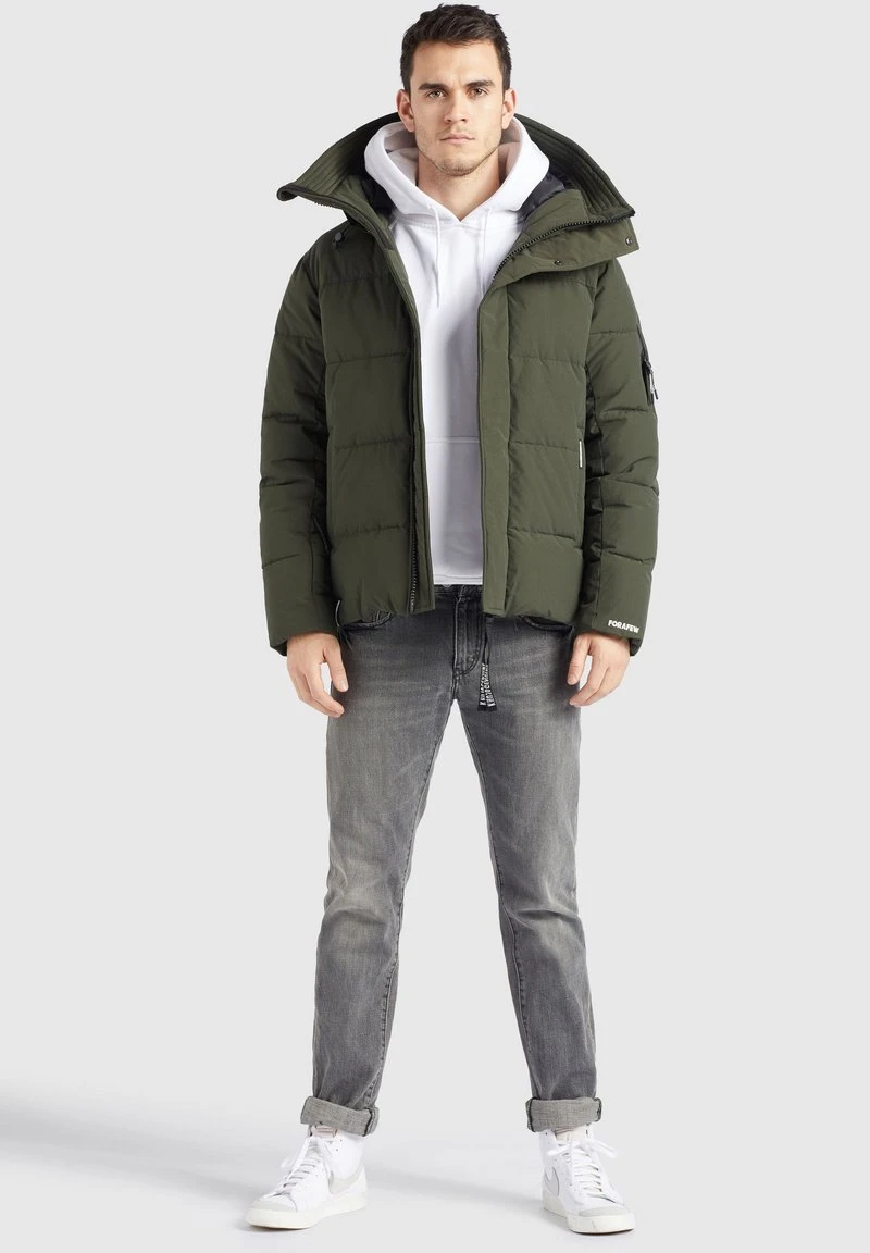 Khujo BARAT - Chaqueta De Invierno - Dunkelgrün, Hombre 6 Khujo BARAT - Chaqueta De Invierno - Dunkelgrün, Hombre - Imagen 6