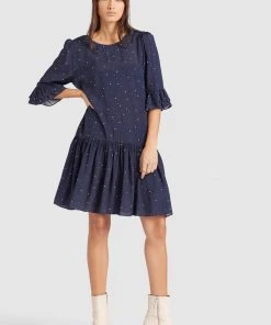 Khujo FREMA - Vestido Informal - Dark Blue, Mujer 1 Khujo FREMA - Vestido Informal - Dark Blue, Mujer -KHUJO Tienda 4408eb42bc9047a1b00b441c781e9797