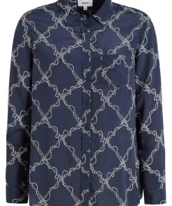Khujo COLLINS - Camisa - Dark Blue, Mujer -KHUJO Tienda 4409ef1ecc894fc4aae06193038abdc3
