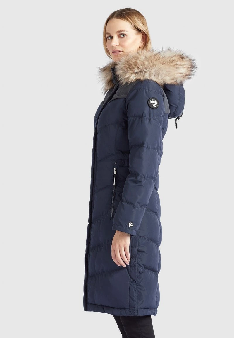 Khujo LUBECK LONG4 - Abrigo De Invierno - Blau, Mujer 4 Khujo LUBECK LONG4 - Abrigo De Invierno - Blau, Mujer - Imagen 4