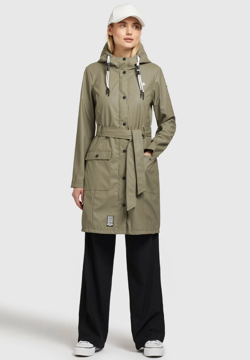 GLENNA - Impermeable - graugrün Khujo GLENNA - Impermeable - Graugrün, Mujer -KHUJO Tienda 45cf059f5e654394b8e8c4aa2bb58999