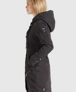 Khujo ZARIA - Parka - Black, Mujer -KHUJO Tienda 45e092f2c48b4e878c9cd9702086e03b