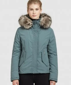 Khujo TOMMA - Chaqueta De Invierno - Blaugrau, Mujer