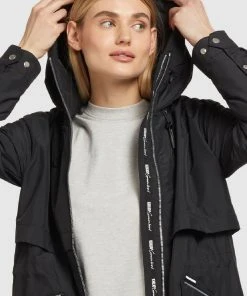 Khujo ARIANA - Parka - Schwarz, Mujer -KHUJO Tienda 483ad09f6c434fc2a52fc003ad7821a2