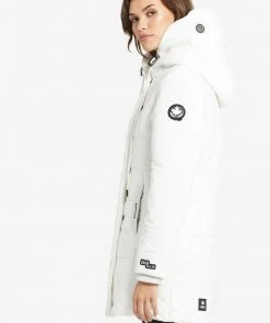 Khujo SHERMA - Abrigo De Invierno - White, Mujer -KHUJO Tienda 4a841c0a83a24f08be9cdd901fcddd59
