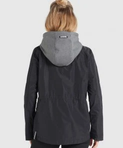 Khujo FAMKE - Chaqueta De Entretiempo - Schwarz, Mujer -KHUJO Tienda 4b423051998e45aba7a5675351323001