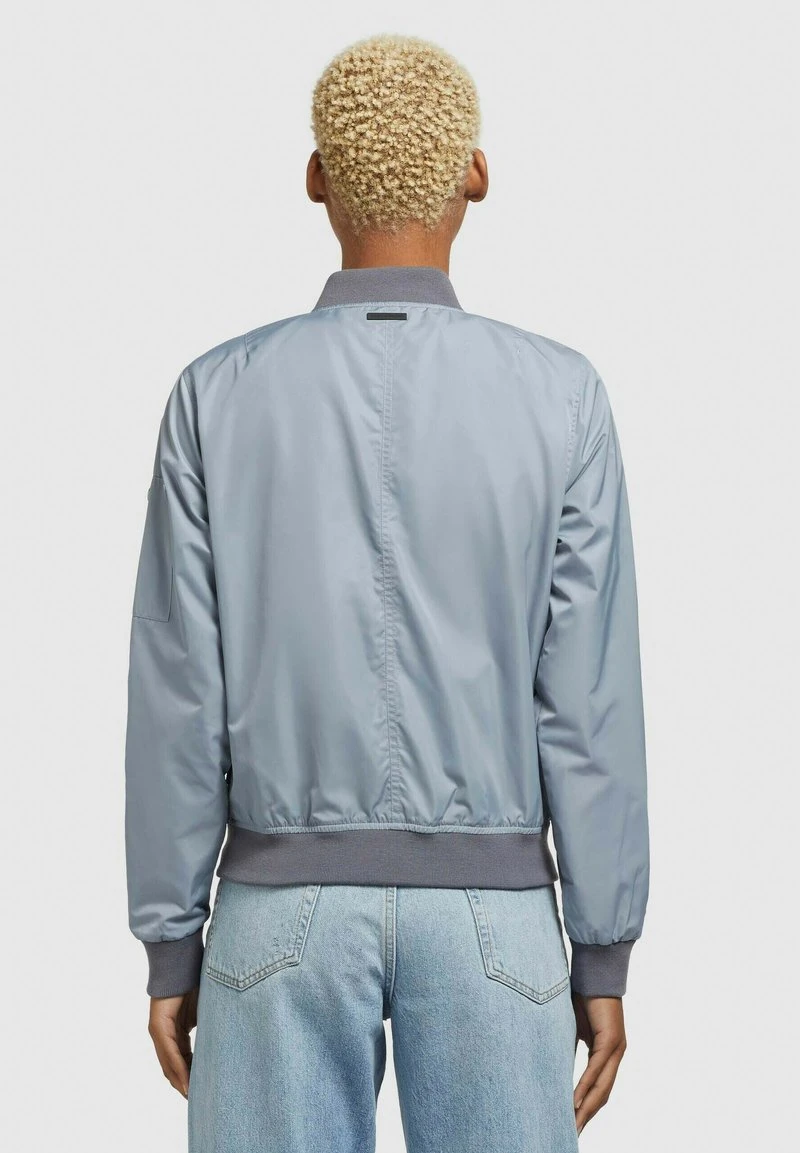 Khujo STENCE - Chaquetas Bomber - Blaugrau Hell, Mujer 3 Khujo STENCE - Chaquetas Bomber - Blaugrau Hell, Mujer - Imagen 3