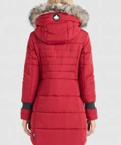 Khujo NIAMH - Abrigo De Invierno - Rot, Mujer -KHUJO Tienda 4bd747dd86ab4d0caf54b56ba3ffdc1f