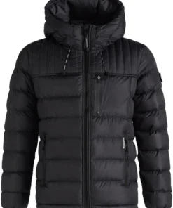 Khujo WANG - Chaqueta De Invierno - Schwarz, Hombre -KHUJO Tienda 4d0231b1799d4922bccac85851c6e309