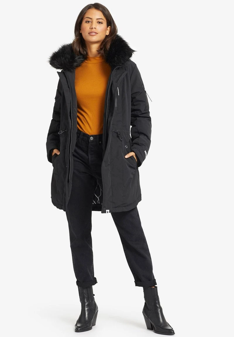 LIZIE - Abrigo de invierno - black Khujo LIZIE - Abrigo De Invierno - Black, Mujer -KHUJO Tienda 4e81face873c4321a142b7f461171bc8