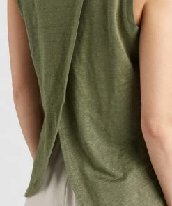 Khujo KEILANI - Top - Oliv, Mujer -KHUJO Tienda 4f015ab5c89c4a94bda0e1894655a7d5