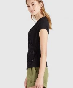 Khujo LETICIA - Camiseta Estampada - Schwarz, Mujer -KHUJO Tienda 4f2f0bef3657473f9365b2723e9b9122