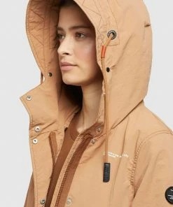Khujo CAIMA - Parka - Toffee, Mujer -KHUJO Tienda 4f34b08ae63d4db3bb743d6bf3267caf