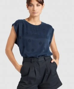 Khujo MALVINA - Blusa - Dark Blue, Mujer 4 Khujo MALVINA - Blusa - Dark Blue, Mujer -KHUJO Tienda 50582f8693f646429f88a54f424eee7a