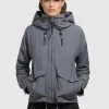 Khujo BLAIR - Chaqueta De Entretiempo - Graublau, Mujer
