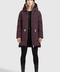 Khujo BINE - Abrigo De Invierno - Weinrot, Mujer 4 Khujo BINE - Abrigo De Invierno - Weinrot, Mujer -KHUJO Tienda 539e69bbab3b4619ab296c44e049517c