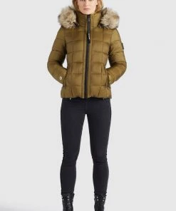 Khujo EAVAN - Chaqueta De Invierno - Oliv, Mujer