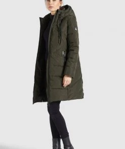 Khujo ELESSA2 - Abrigo De Invierno - Dunkeloliv, Mujer 3 Khujo ELESSA2 - Abrigo De Invierno - Dunkeloliv, Mujer -KHUJO Tienda 53d437787677470b9d3a320db45d6d5c