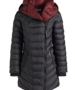 Khujo MONCADA SHINE - Abrigo De Invierno - Schwarz, Mujer -KHUJO Tienda 54969e8e9ac24007a5d73d73d8cfa6fc