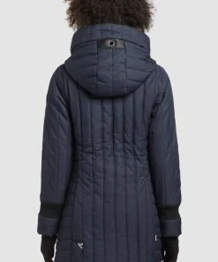 Khujo JERRY PRIME5 STRUCTURED - Abrigo De Invierno - Dunkelblau, Mujer -KHUJO Tienda 5539e52a18fc49558e8c30212b8713cc