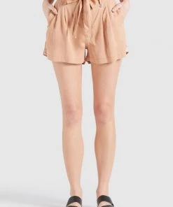 Khujo INDIRA - Shorts - Aprikot Gewaschen, Mujer