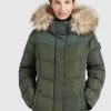 Khujo WINSEN6 - Chaqueta De Invierno - Dunkeloliv, Mujer