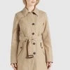Khujo AURORA - Gabardina - Camel, Mujer