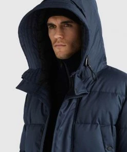 Khujo TAWAI - Abrigo De Invierno - Dunkelblau, Hombre -KHUJO Tienda 58ce6ae245764c1d90b2866002d933a7