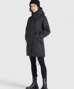 Khujo MANTEL XENIA - Abrigo De Invierno - Dunkelgrau, Mujer -KHUJO Tienda 5a1bc5a0e54941029ac155801f596dec
