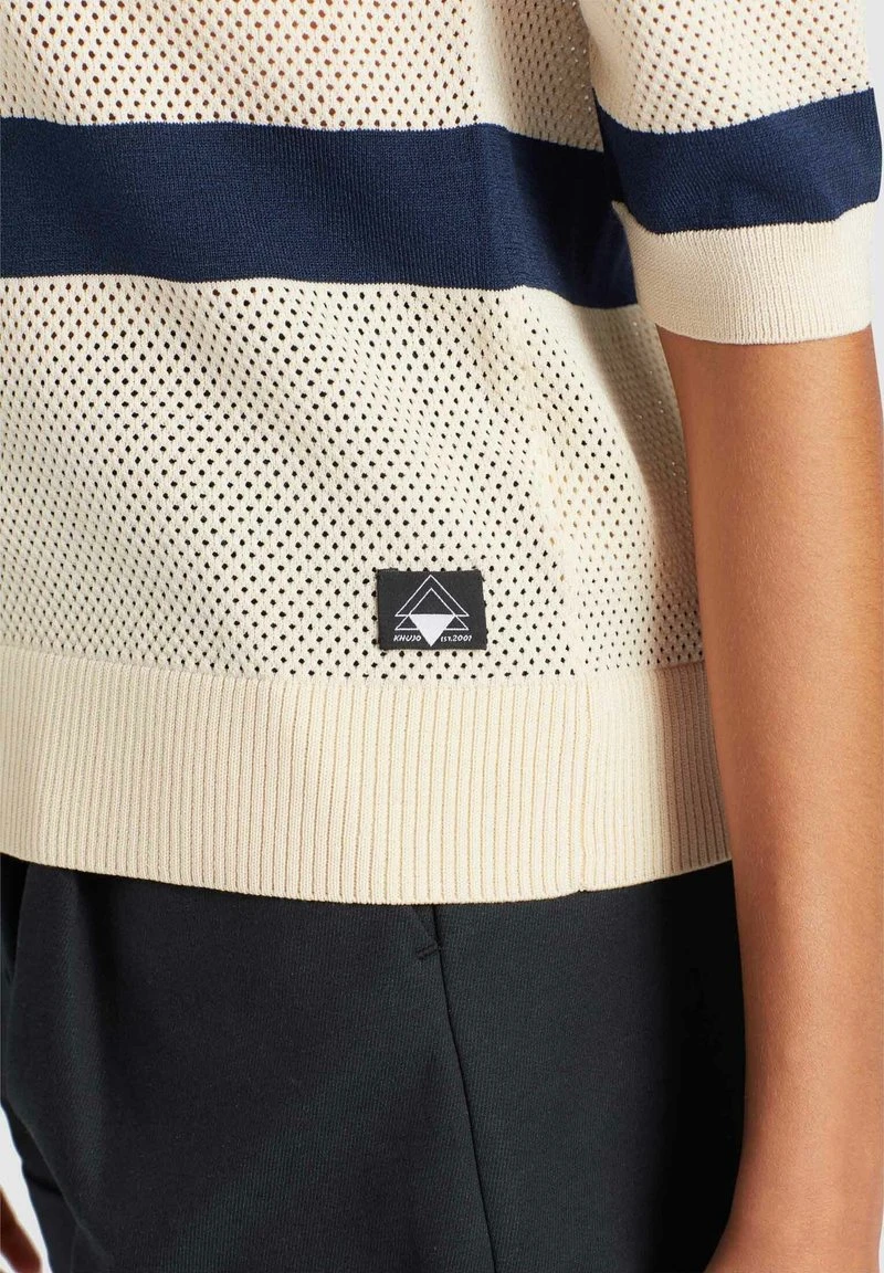 CHUMANE - Camiseta estampada - sand/dark blue Khujo CHUMANE - Camiseta Estampada - Sand/dark Blue, Mujer -KHUJO Tienda 5a9a79544aee4ef28995a074cf2b8a50