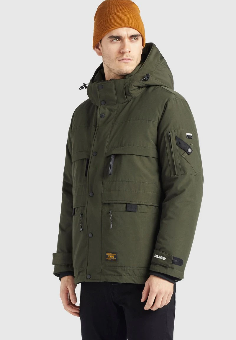 Khujo BOYNTON - Chaqueta De Invierno - Dunkeloliv, Hombre 6 Khujo BOYNTON - Chaqueta De Invierno - Dunkeloliv, Hombre - Imagen 6