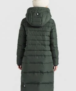 Khujo SONE LIGHT - Abrigo De Invierno - Dunkelgrün, Mujer -KHUJO Tienda 5abf5b0063914099885d166f7dd8a62d